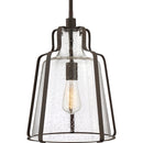 Haverford - Pendant 1 light rustic black - QF5228RK