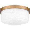qfl5590ab - flush mount Aged Brass - www.donslighthouse.ca