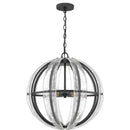 Dre - Pendant 4 light matte black - QOP5179MBK