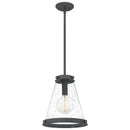 Bristol - Mini pendant 1 light mottle black - QP5260MB