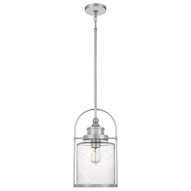 Payson - Mini pendant 1 light brushed nickel - QPP2782BN