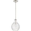 Genie - Mini pendant 1 light  brushed nickel - QPP4019BN