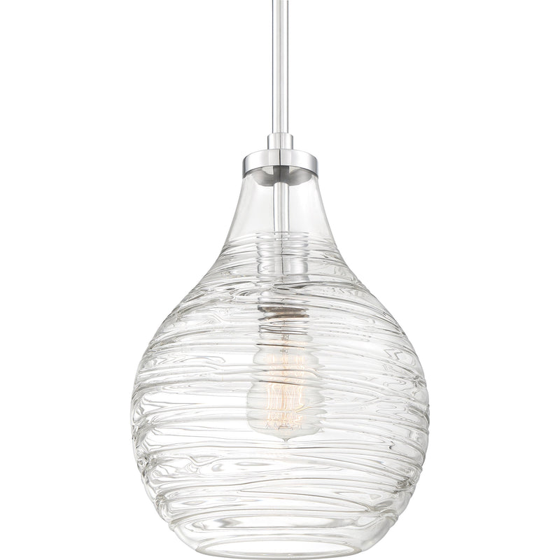 Genie - Mini pendant 1 light polish chrome - QPP4019C