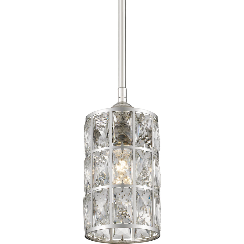 Oliver - Mini pendant 1 light polished nickel - QPP4046PK