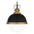 Sullivan - Mini pendant 1 light matte black - QPP5352MBK