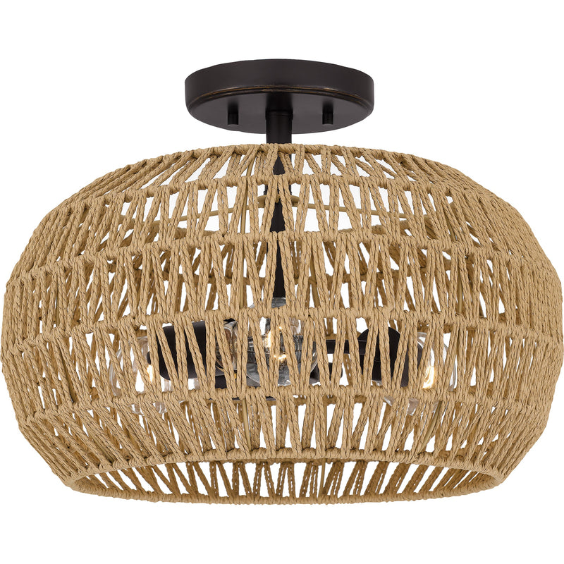 qsf4034pn - semi flush Palladian Bronze - www.donslighthouse.ca
