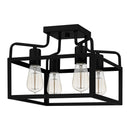 Paulsen - Semi flush 4 lights matte black - QSF5349MBK