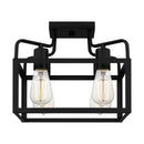 Paulsen - Semi flush 4 lights matte black - QSF5349MBK
