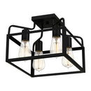 Paulsen - Semi flush 4 lights matte black - QSF5349MBK