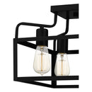 Paulsen - Semi flush 4 lights matte black - QSF5349MBK