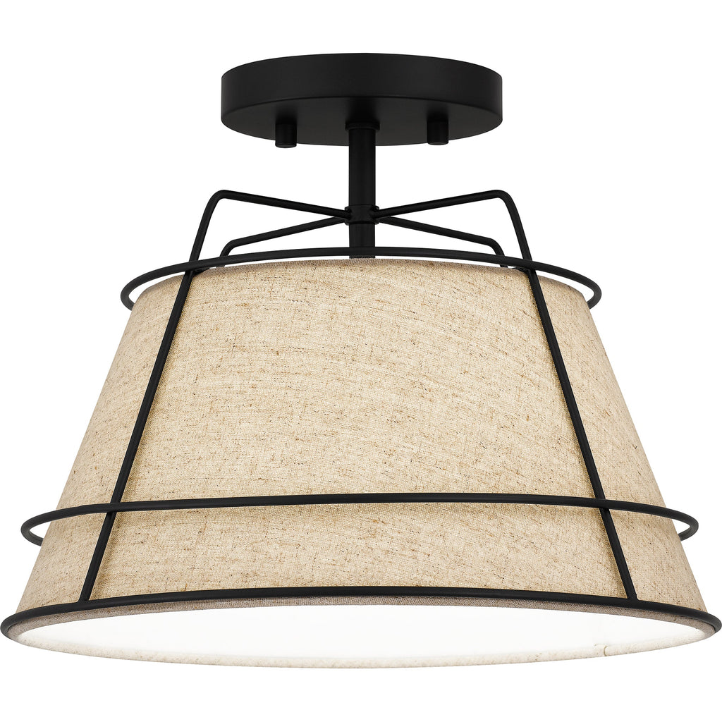 Quoizel semi 2024 flush mount