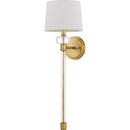 Barbour - Wall 1 light weathered brass - QW4071WS