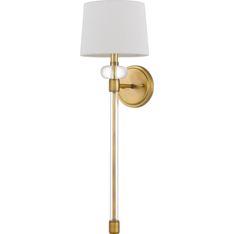 Barbour - Wall 1 light weathered brass - QW4071WS