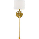Barbour - Wall 1 light weathered brass - QW4071WS