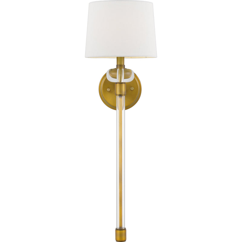 Barbour - Wall 1 light weathered brass - QW4071WS