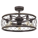 Dury - Fandelier 5 light palladian bronze - RDY3122PN