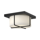 fm45910-bk-op - flush mount Black/Opal Glass - www.donslighthouse.ca