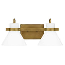 rgn8617ws - vanity 2 light Weathered Brass - www.donslighthouse.ca