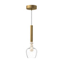pd30501-bg-cl - mini pendant Brushed Gold/Clear Glass - www.donslighthouse.ca