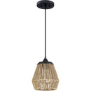 Romain - Mini pendant 1 light earth black - RMI1509EK