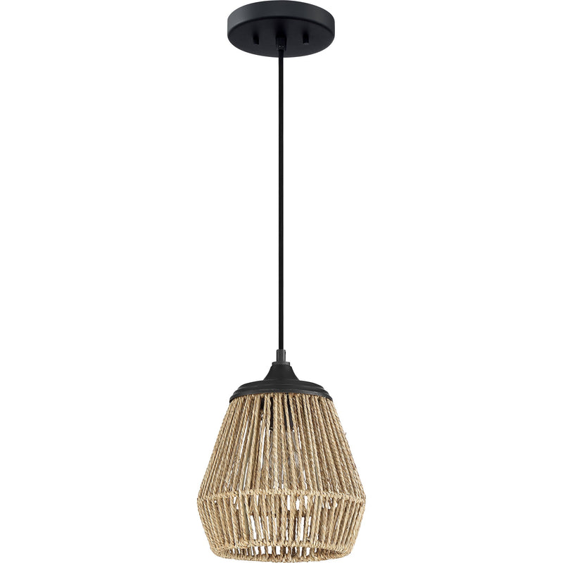 Romain - Mini pendant 1 light earth black - RMI1509EK