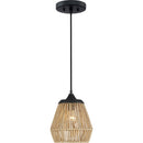 Romain - Mini pendant 1 light earth black - RMI1509EK