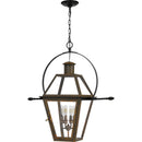 Rue De Royal - Pendant 4 lights industrial bronze - RO2814IZ