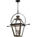 Rue De Royal - Pendant 4 lights industrial bronze - RO2814IZ