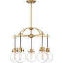 sdl5005ws - chandelier Weathered Brass - www.donslighthouse.ca