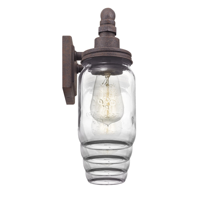 Squire - Bath fixture 4 lgt rustic black - SQR8604RK