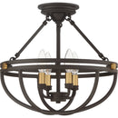 srg1716wt - semi flush Western Bronze - www.donslighthouse.ca