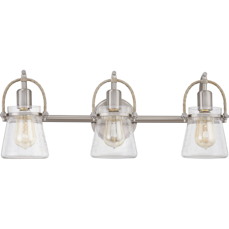 Stafford - Bath 3 light brushed nickel - STF8624BN