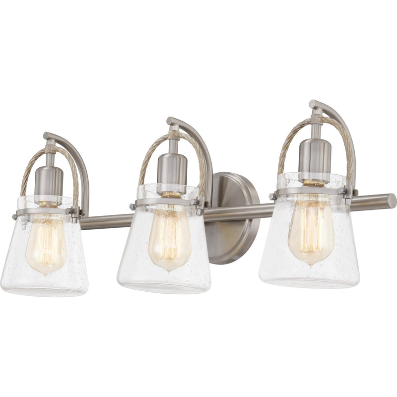 Stafford - Bath 3 light brushed nickel - STF8624BN