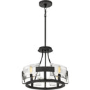 Stratum - Semi-flush mount 4 light royal ebony - STM1716BA