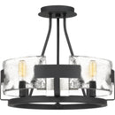 Stratum - Semi-flush mount 4 light royal ebony - STM1716BA