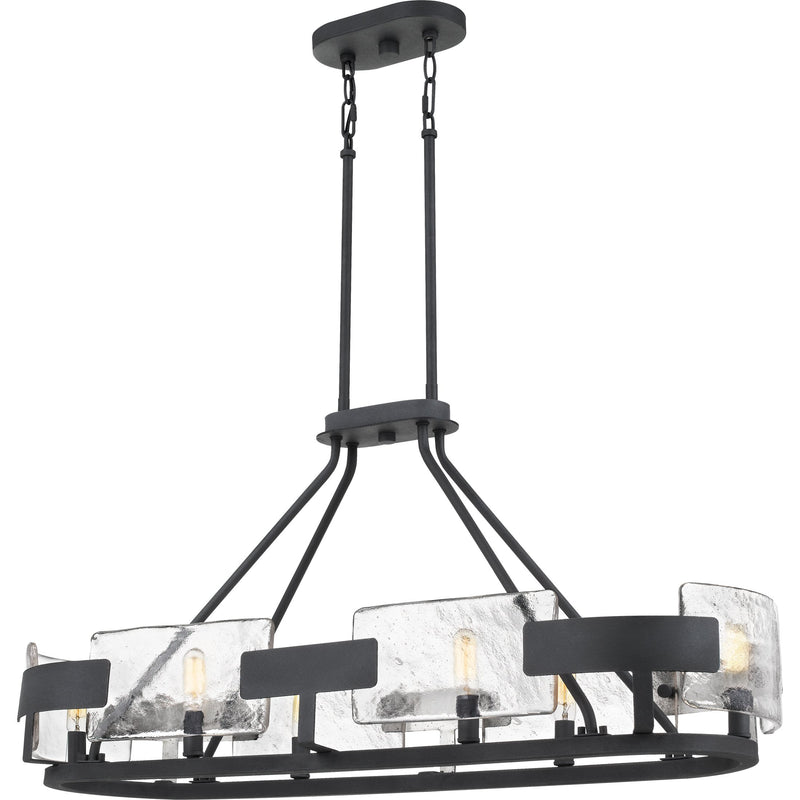 stm638ba - linear chandelier Royal Ebony - www.donslighthouse.ca