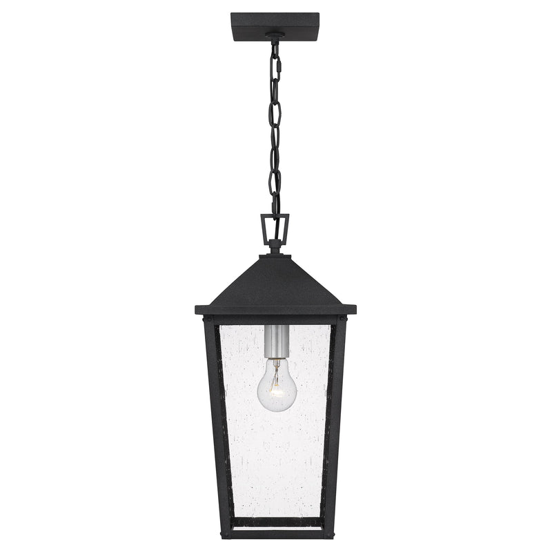 Stoneleigh - Outdoor hanging 1 light mottled black - STNL1909MB