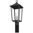 Stoneleigh - Outdoor post 1 light mottled black - STNL9009MB