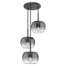 ch57514-bk-sm - multi-light pendant Black/Smoked - www.donslighthouse.ca