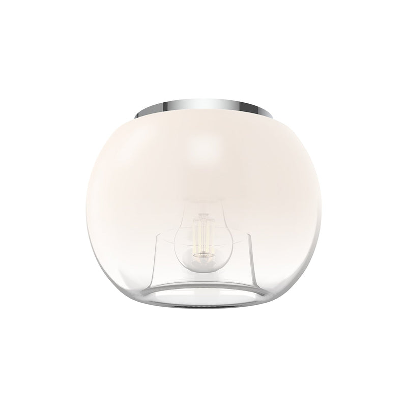 fm57508-ch-op - flush mount Chrome/Opal Glass - www.donslighthouse.ca