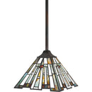 Maybeck - Mini pendant tiffany 1 light valiant bro - TFMK1508VA