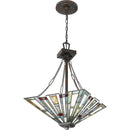 Maybeck - Pendant tiffany 3 light valiant bronze - TFMK2817VA