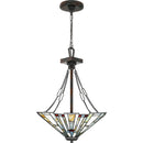 Maybeck - Pendant tiffany 3 light valiant bronze - TFMK2817VA