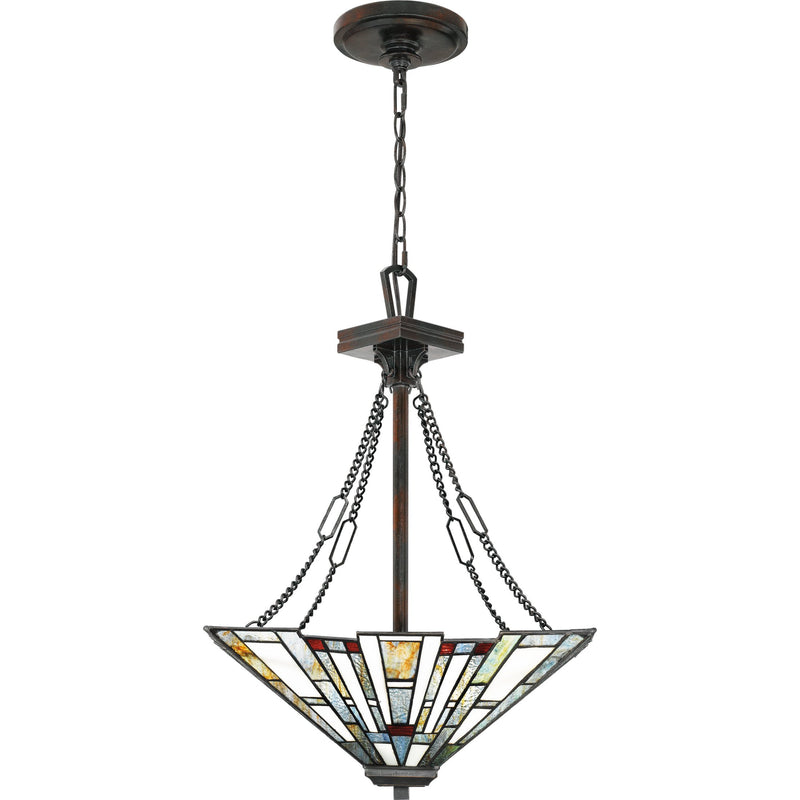 Maybeck - Pendant tiffany 3 light valiant bronze - TFMK2817VA