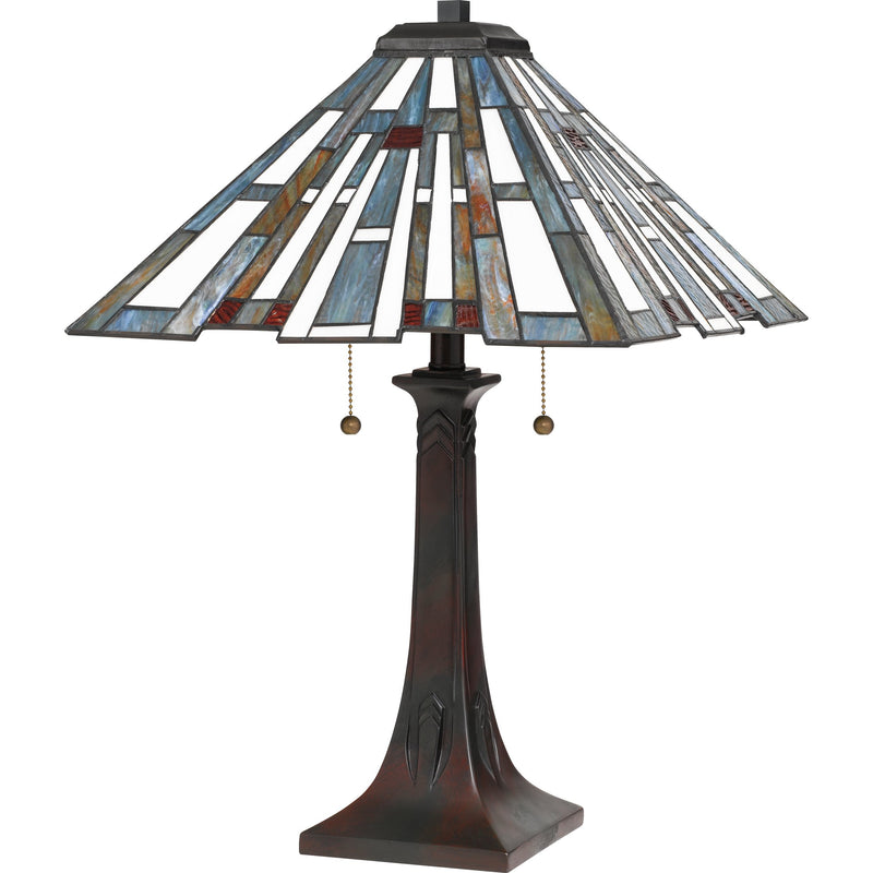 Maybeck - Table lamp tiffany 2 light valiant bronz - TFMK6325VA