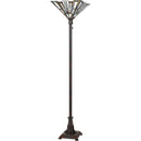 Maybeck - Torchiere tiffany 1 light valiant bronze - TFMK9471VA