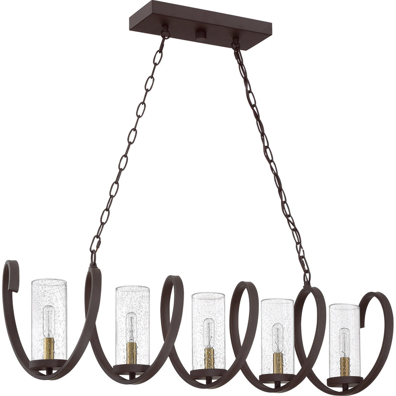 Tumult - Island 5 light western bronze - TMT540WT