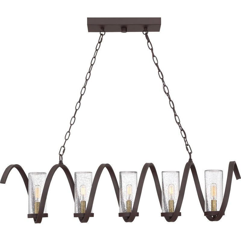 Tumult - Island 5 light western bronze - TMT540WT