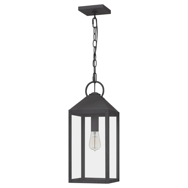 Thorpe - Mini pendant 1 light mottled black - TPE1508MB