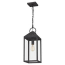 Thorpe - Mini pendant 1 light mottled black - TPE1508MB
